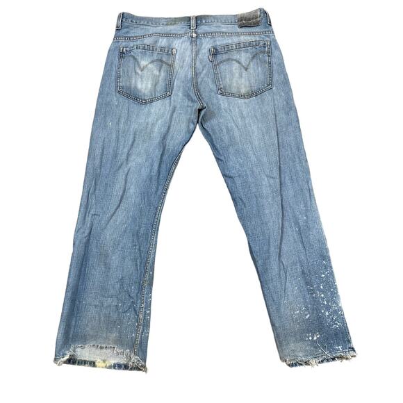 Vintage Levi's Silvertab Baggy Bootcut Jeans Men's 38x31 Y2K - Picture 1 of 11
